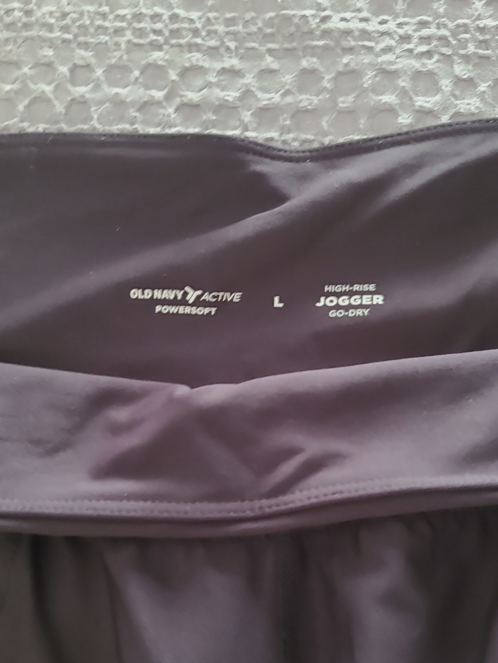 Old Navy Active High-Rise Jogger - Black